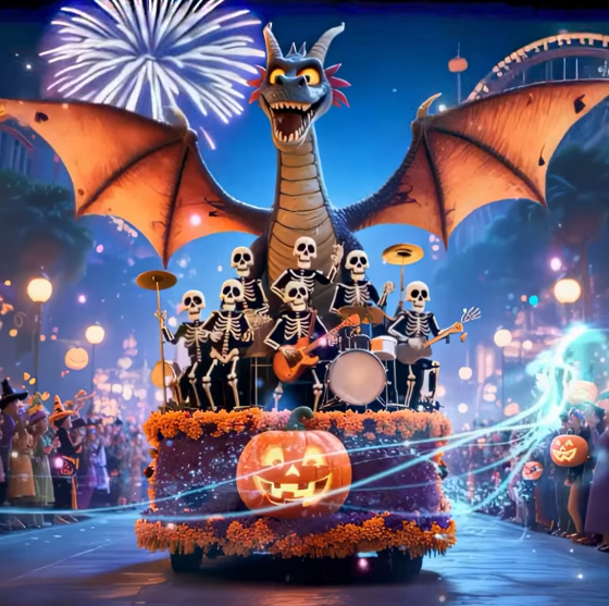 万圣巡游Halloween parade(Anchor development)