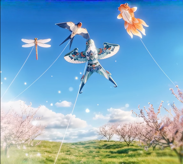 纸鸢送福The paper kite brings blessings(Anchor development)