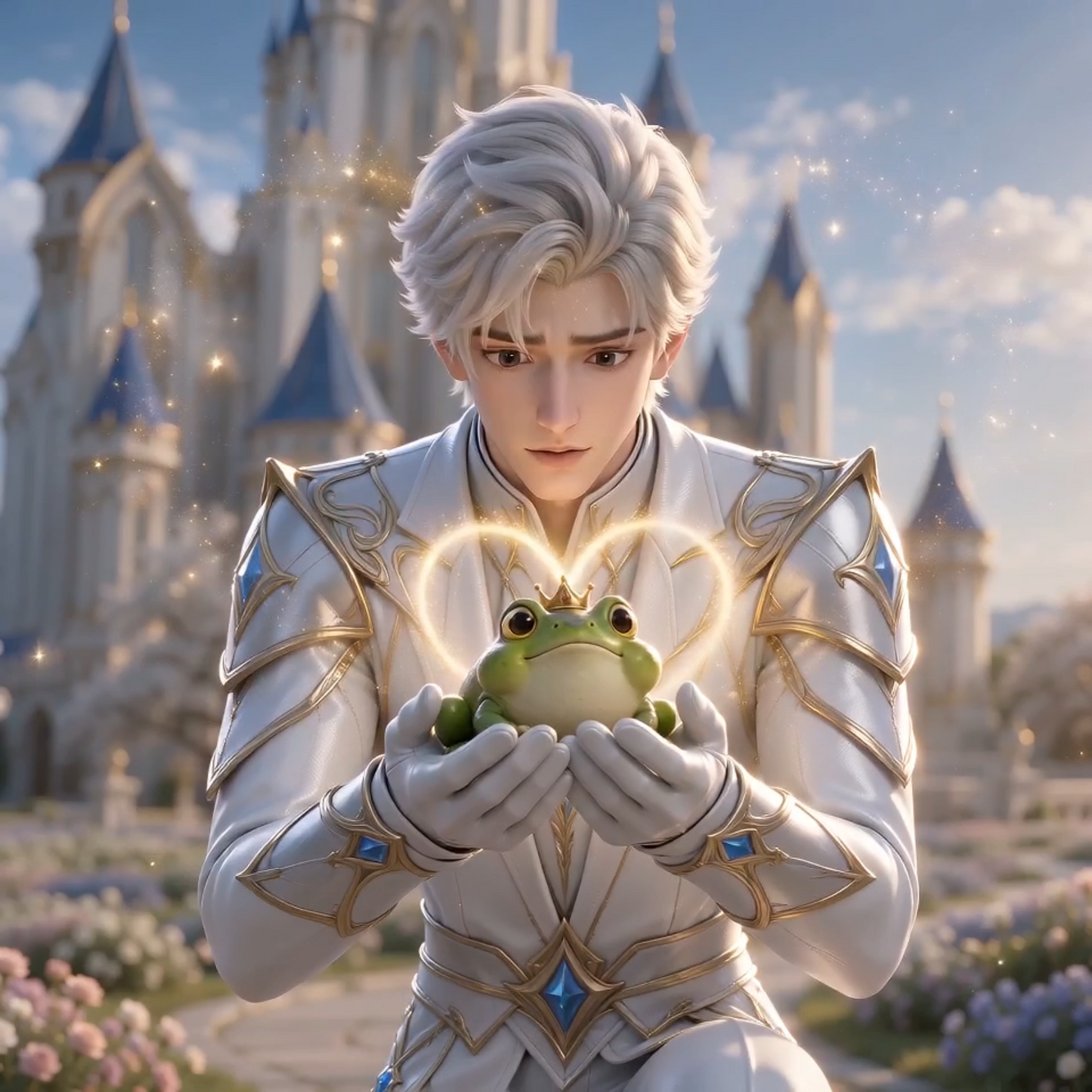 拯救 公主变青蛙"Protect Order for girls"+Princess turned into frog(Anchor development)