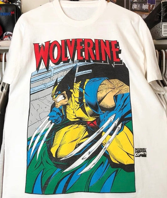 Superhero comic short-sleeve(Anchor development)