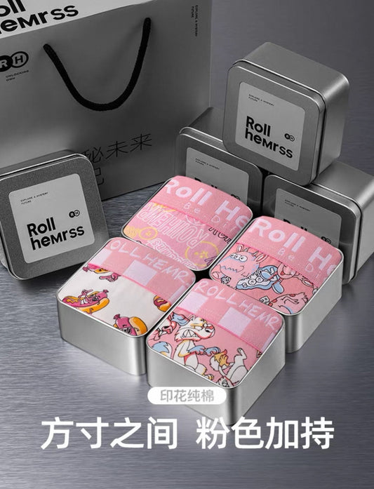 Pink cute men's underwear(Anchor development)