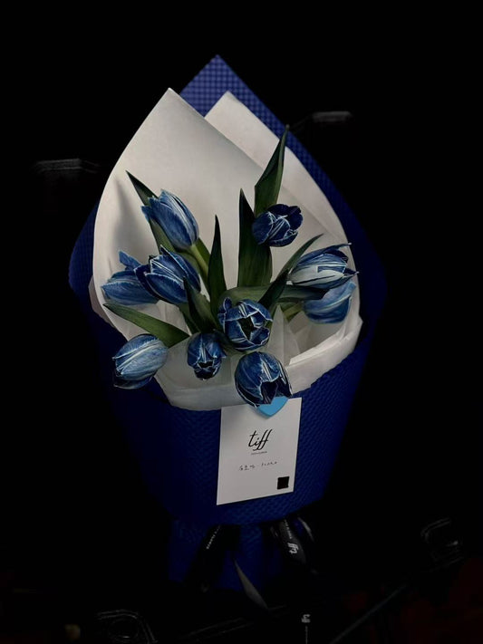 Midnight Blue Netherlands Imported White Ink Absorption Dyeing(Anchor development)