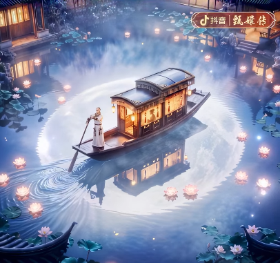 月下泛舟Boating under the moonlight(Anchor development)