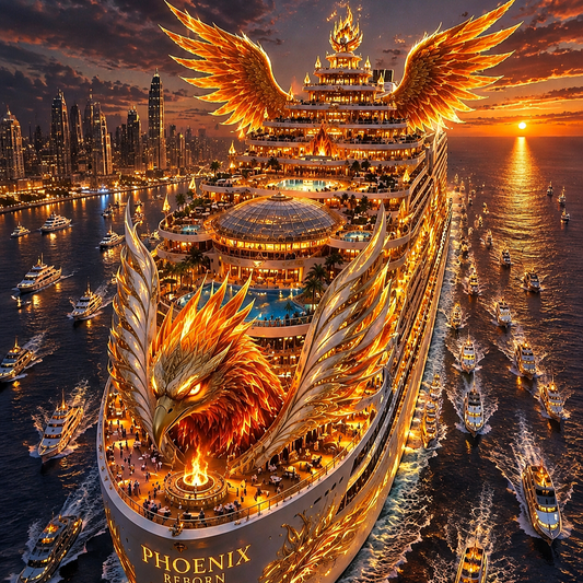 凤凰神舰 涅槃远航The Phoenix Divine Warship was reborn and set sail on a long voyage(Anchor development）