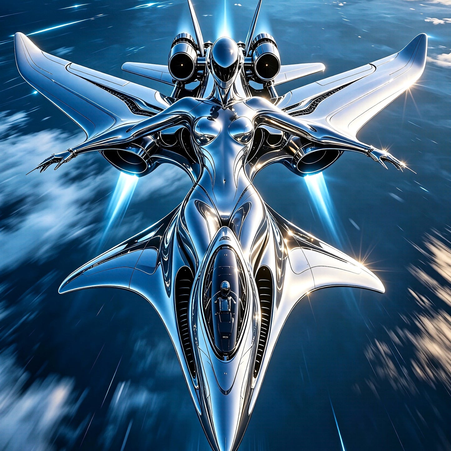 未来科幻战机 Future sci-fi fighter jets (Anchor development)