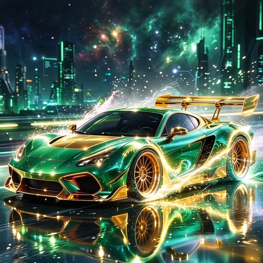 雨夜跑车Rainy Night Sports Car(Anchor development)